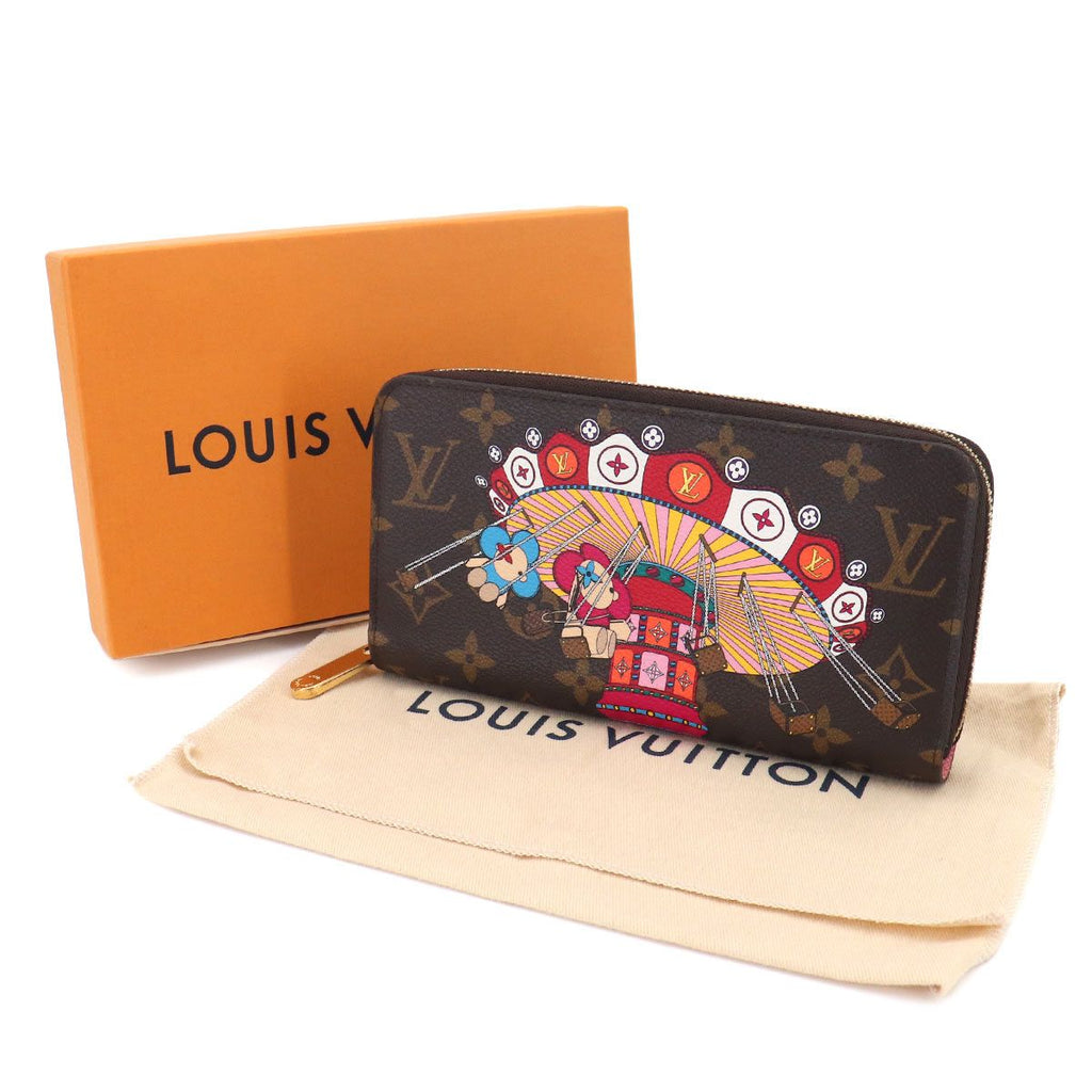 Louis Vuitton Vivienne Monogram Zippy Wallet Zip Around