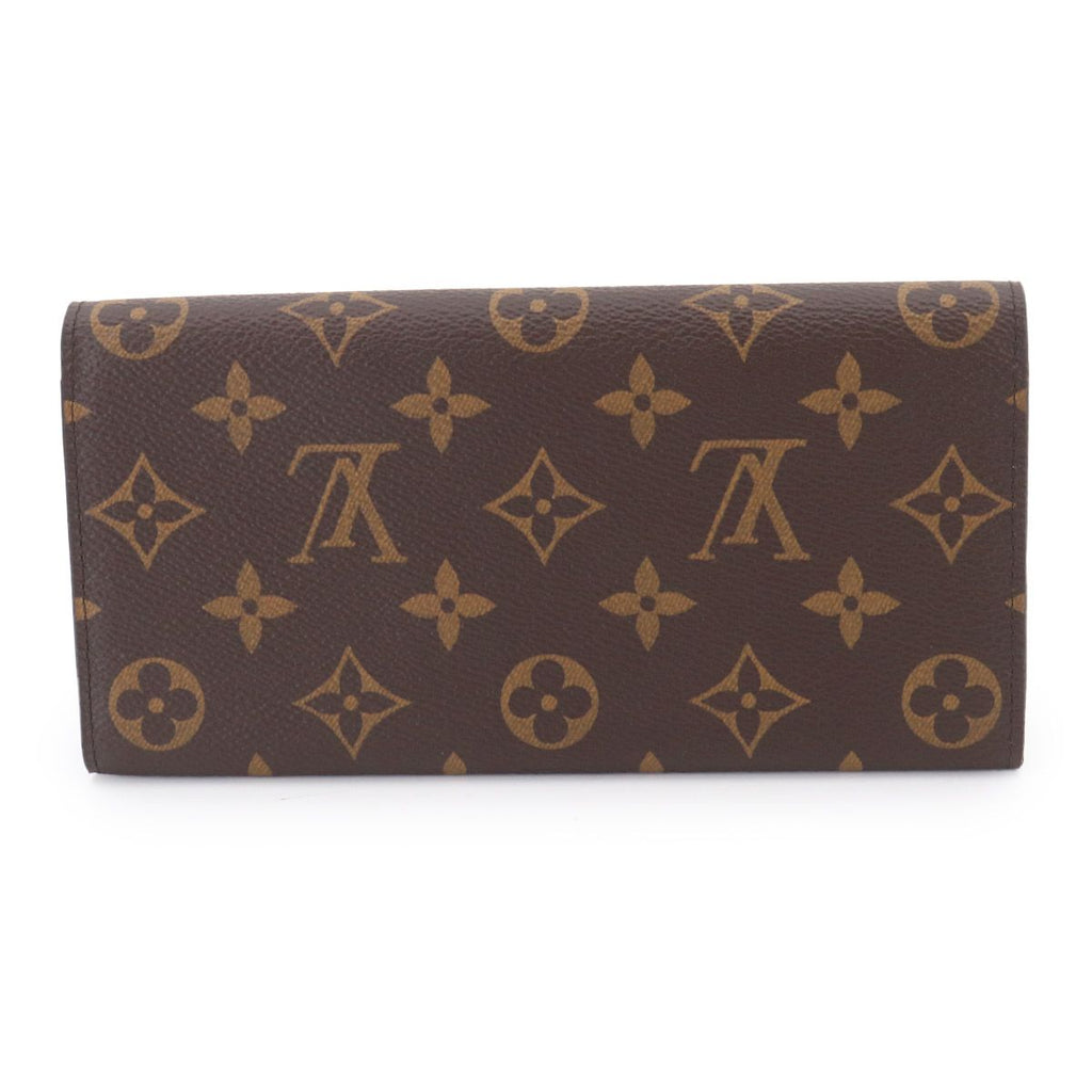 Louis Vuitton Monogram Portefeuille Emily Bifold Wallet Fuchsia