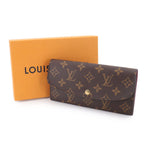 Louis Vuitton Monogram Portefeuille Emily Bifold Wallet Fuchsia