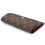 Louis Vuitton Monogram Portefeuille Emily Bifold Wallet Fuchsia
