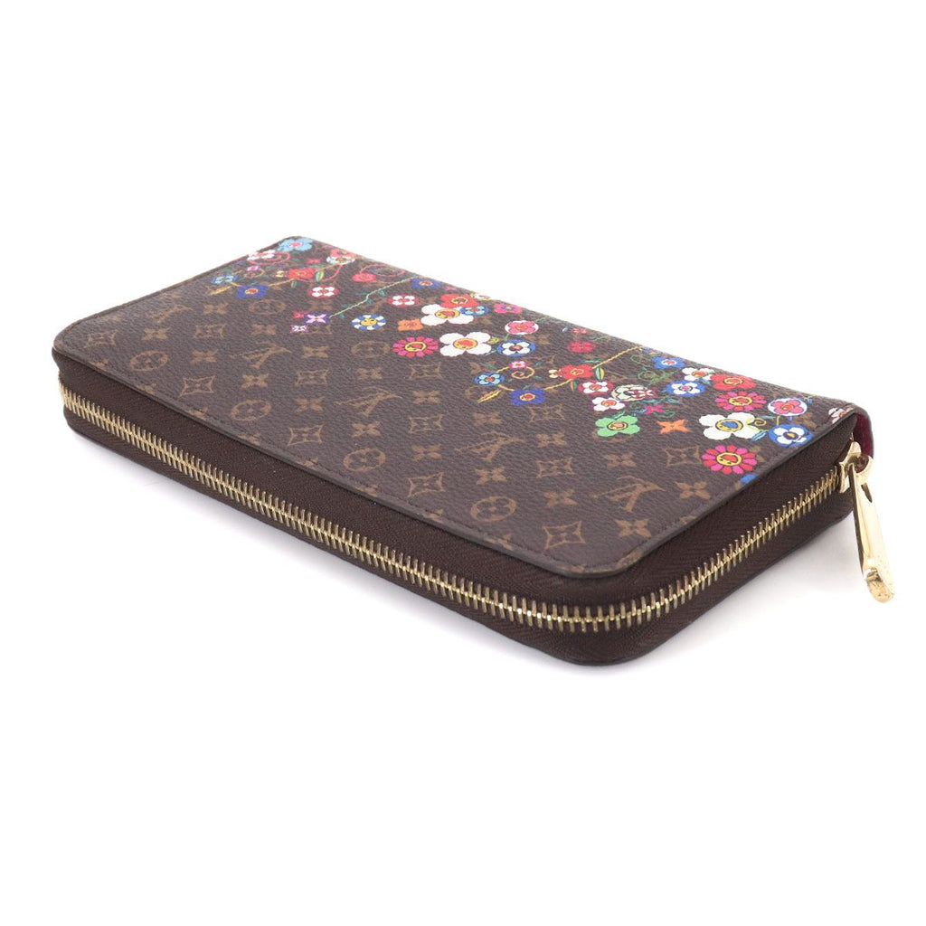 Louis Vuitton LV Takashi Murakami Zippy Wallet Zip Around Monogram