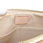 Louis Vuitton Damier Azur Siracusa PM Shoulder Bag Gold