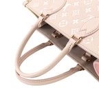 Louis Vuitton Monogram Empreinte On The Go MM 2-Way Tote Shoulder Bag