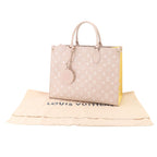 Louis Vuitton Monogram Empreinte On The Go MM 2-Way Tote Shoulder Bag