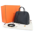 Hermes Bolide 30 2-Way Bag Taurillon Noviyo Black