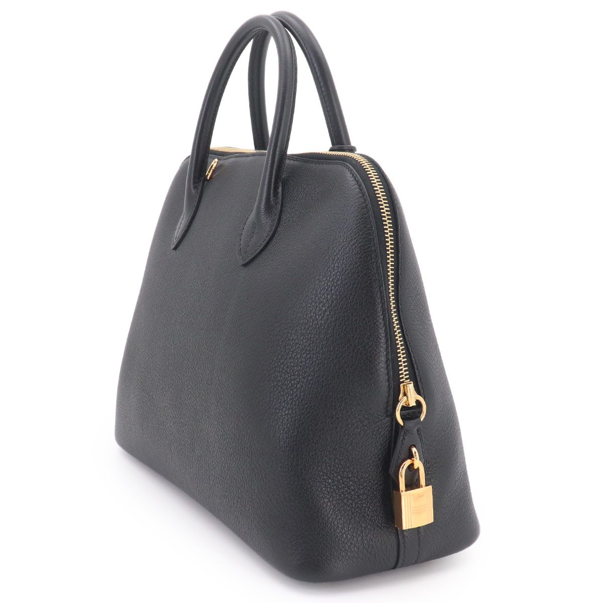 Hermes Bolide 30 2-Way Bag Taurillon Noviyo Black