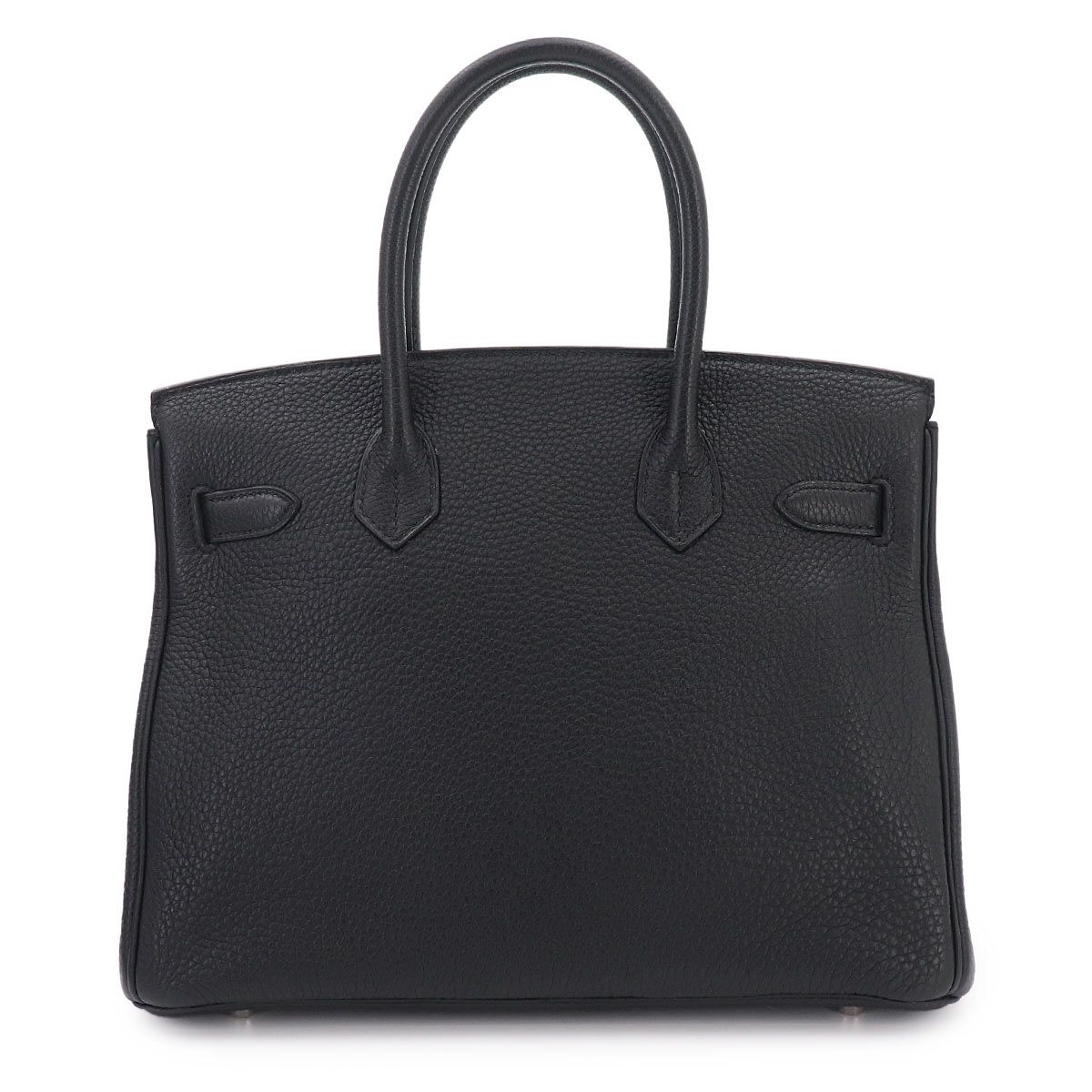 Hermes Birkin 30 Togo Black Hand Bag Silver — view 3