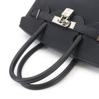 Hermes Birkin 30 Togo Black Hand Bag Silver — view 6