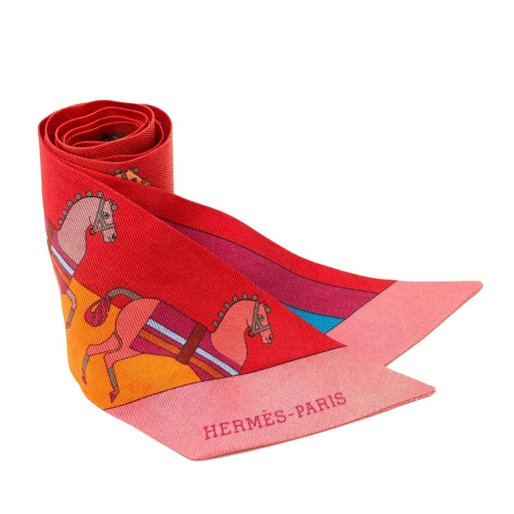 Hermes Twilly Scarf Silk