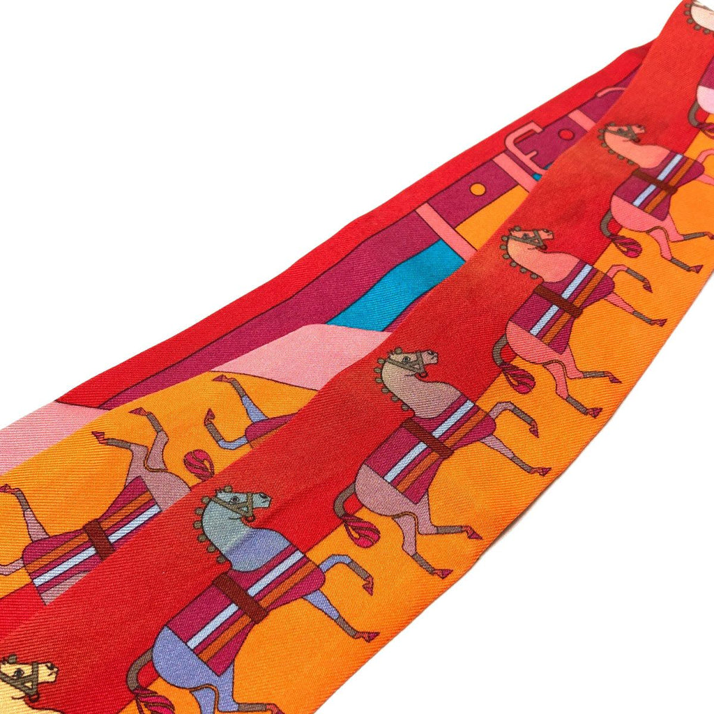 Hermes Twilly Scarf Silk