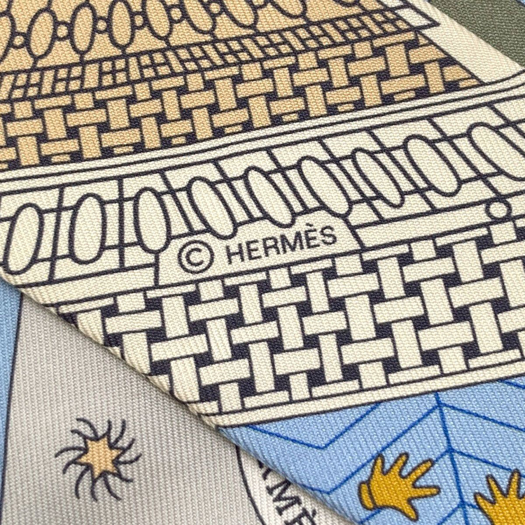 Hermes Twilly Scarf Silk