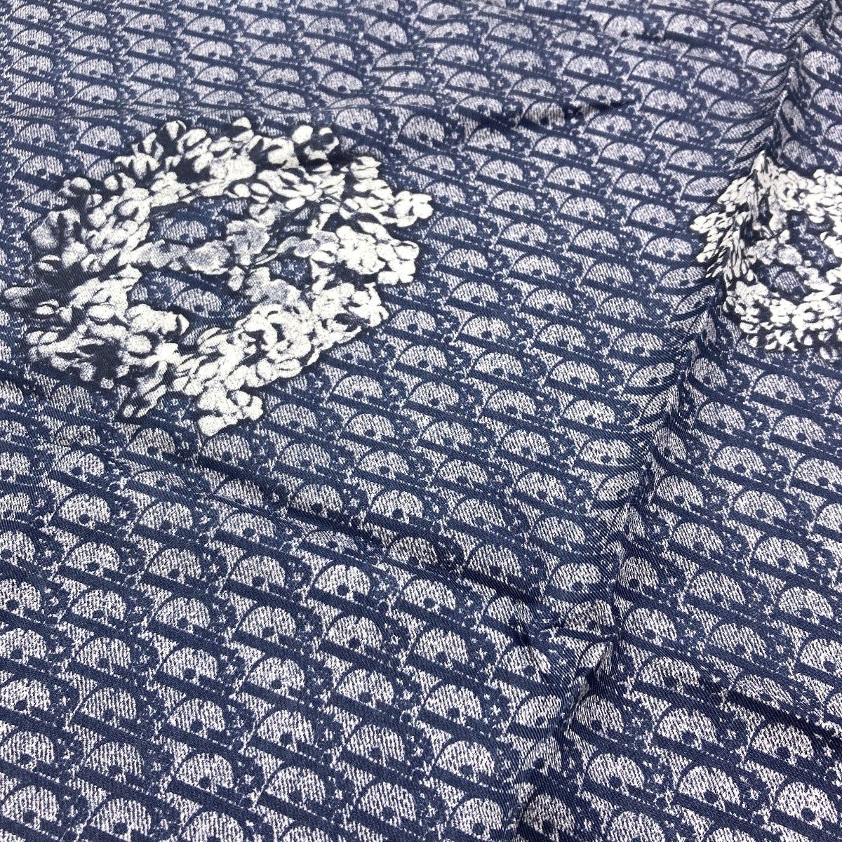 Dior Trotter Pattern Scarf Silk