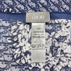 Dior Trotter Pattern Scarf Silk