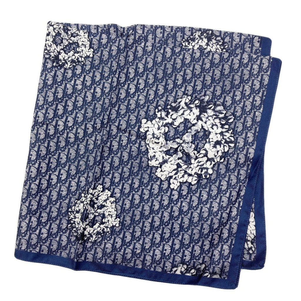 Dior Trotter Pattern Scarf Silk