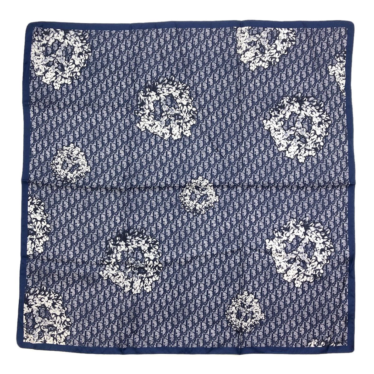 Dior Trotter Pattern Scarf Silk