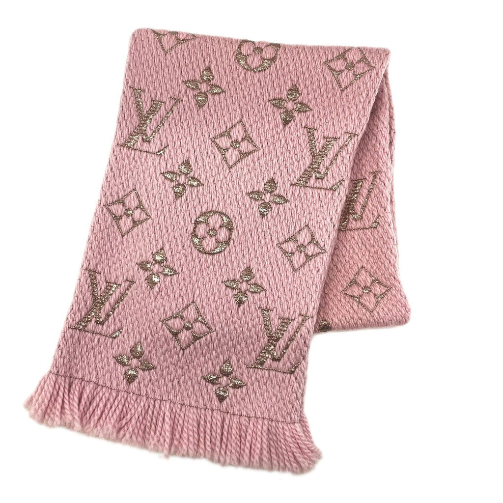 Louis Vuitton Echarpe Logo Mania Scarf Wool Silk