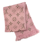 Louis Vuitton Echarpe Logo Mania Scarf Wool Silk