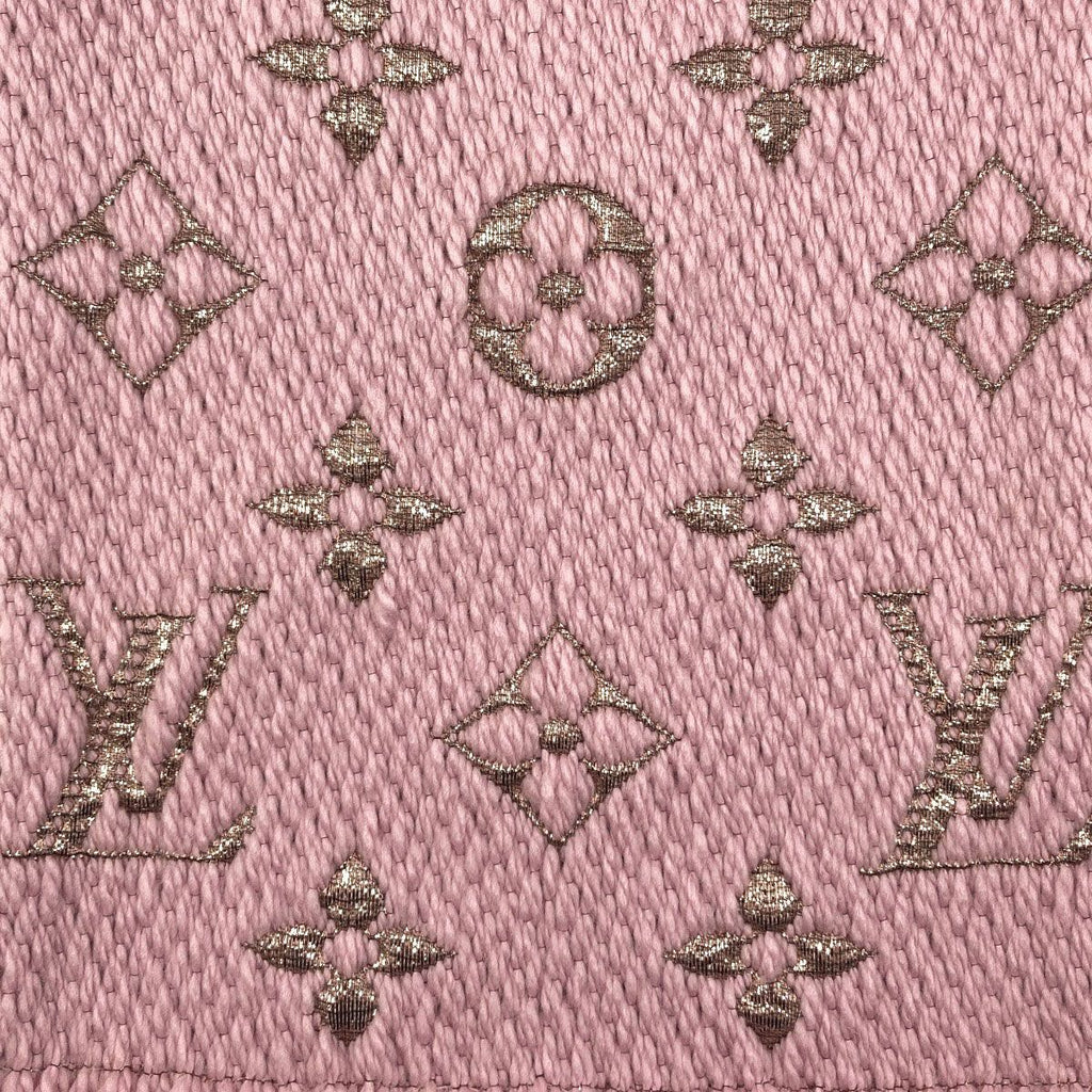 Louis Vuitton Echarpe Logo Mania Scarf Wool Silk