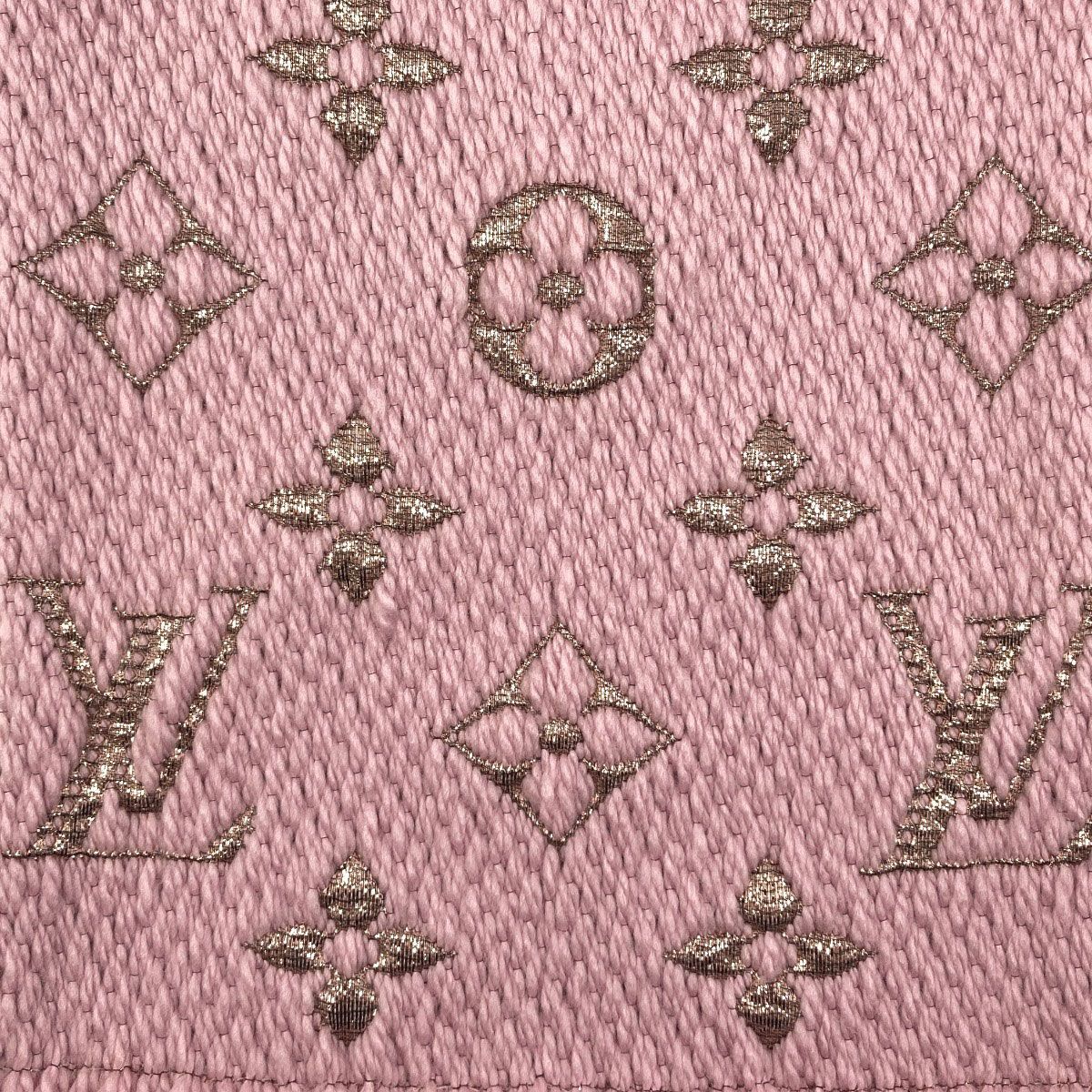 Louis Vuitton Echarpe Logo Mania Scarf Wool Silk