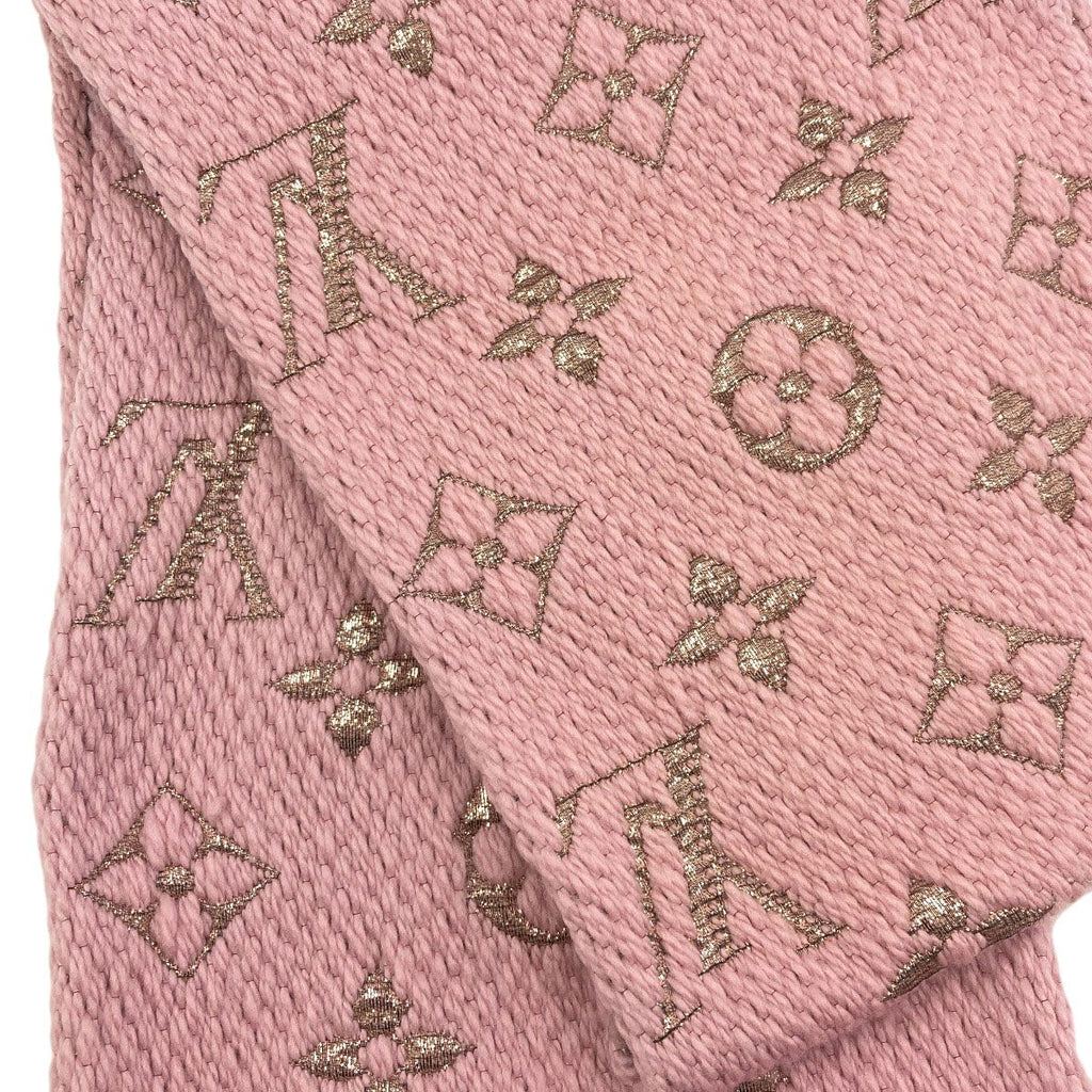 Louis Vuitton Echarpe Logo Mania Scarf Wool Silk