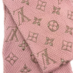 Louis Vuitton Echarpe Logo Mania Scarf Wool Silk