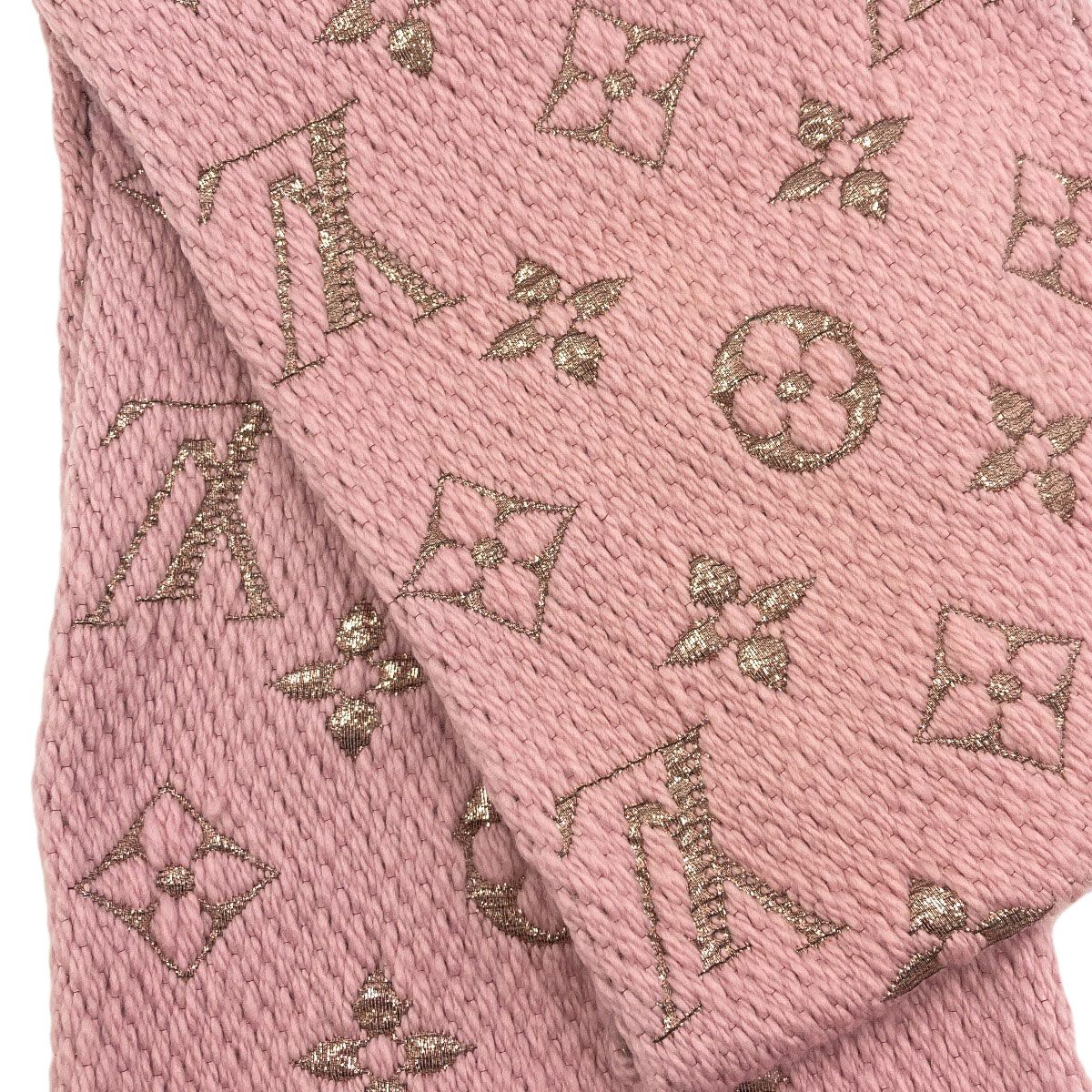 Louis Vuitton Echarpe Logo Mania Scarf Wool Silk