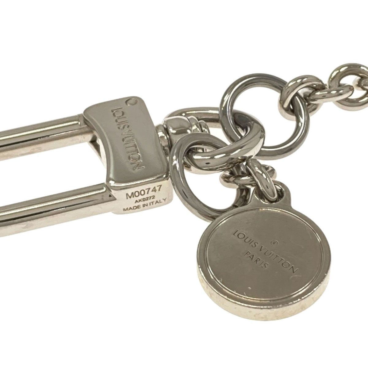 Louis Vuitton Piju Sac LV Dog Key Holder Metal