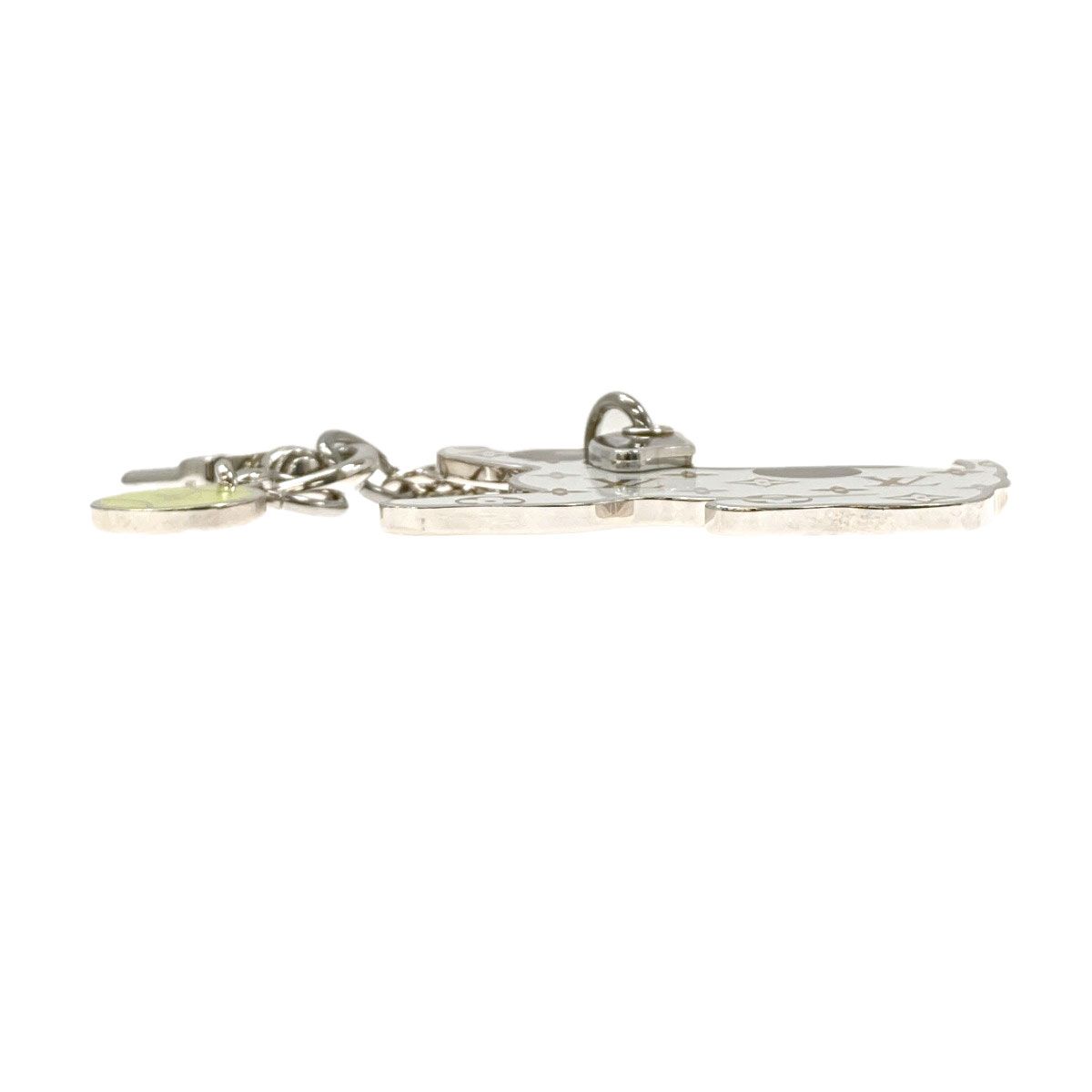 Louis Vuitton Piju Sac LV Dog Key Holder Metal