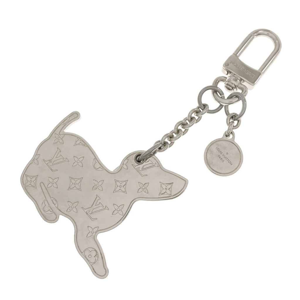 Louis Vuitton Piju Sac LV Dog Key Holder Metal