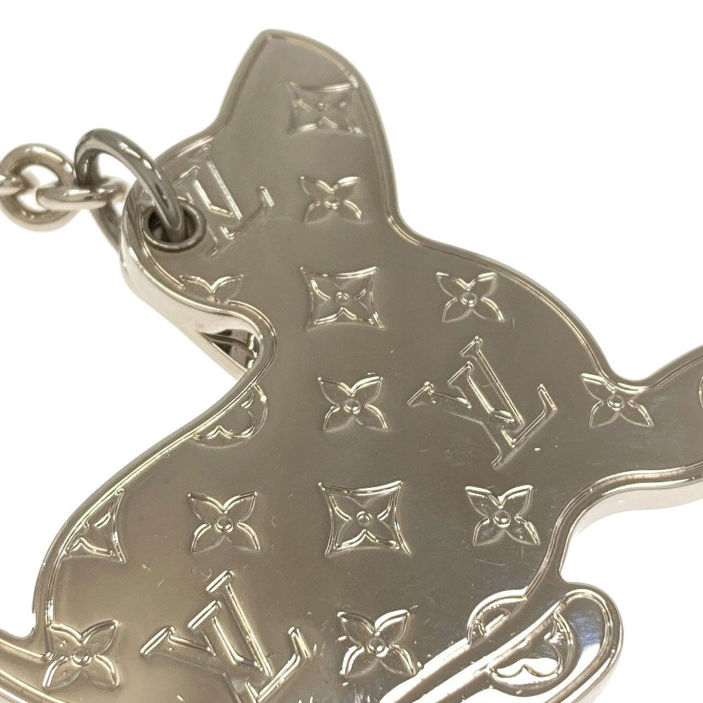 Louis Vuitton Piju Sac LV Dog Key Holder Metal