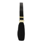 Gucci Shoulder Bag Nylon Canvas Crossbody Black