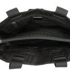 Prada Sports Tote Lava Logo One Point Nylon Shoulder Bag Black