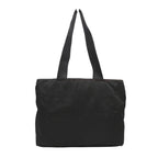 Prada Sports Tote Lava Logo One Point Nylon Shoulder Bag Black