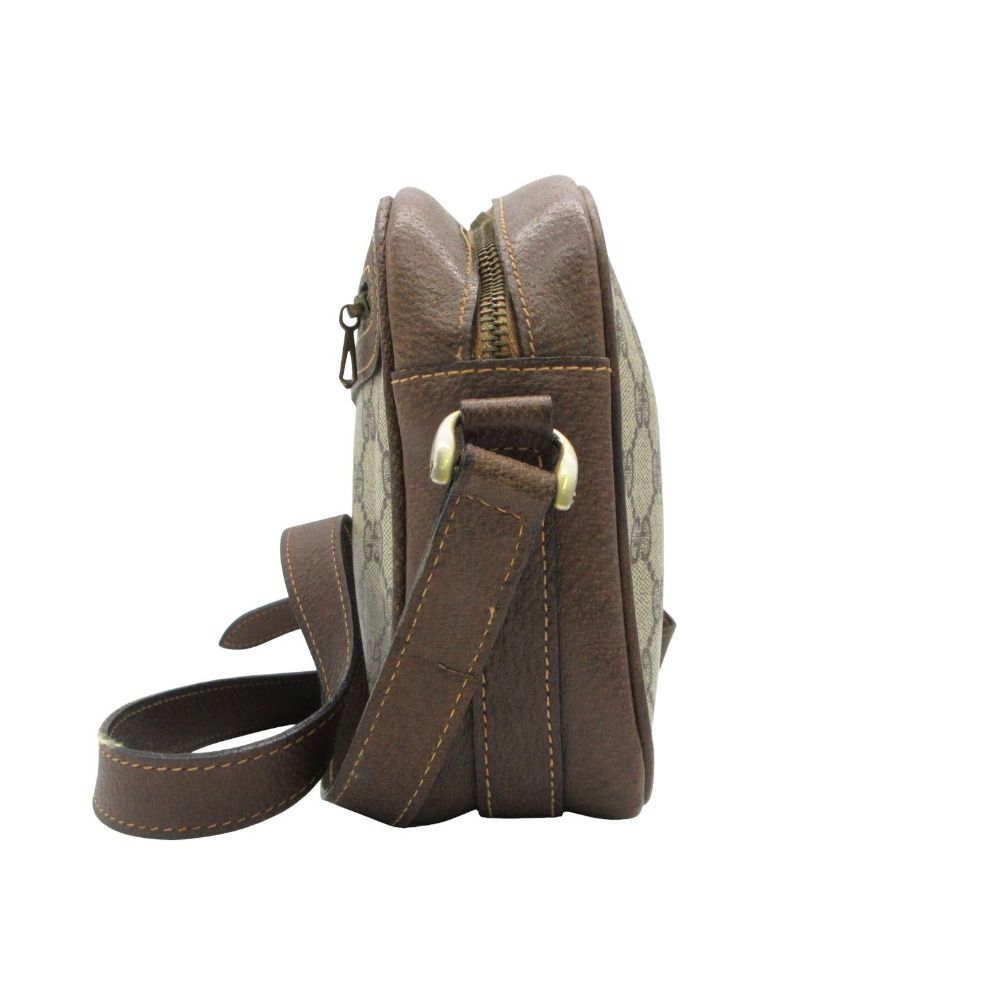 Gucci Shoulder Bag Vintage GG Supreme Brown