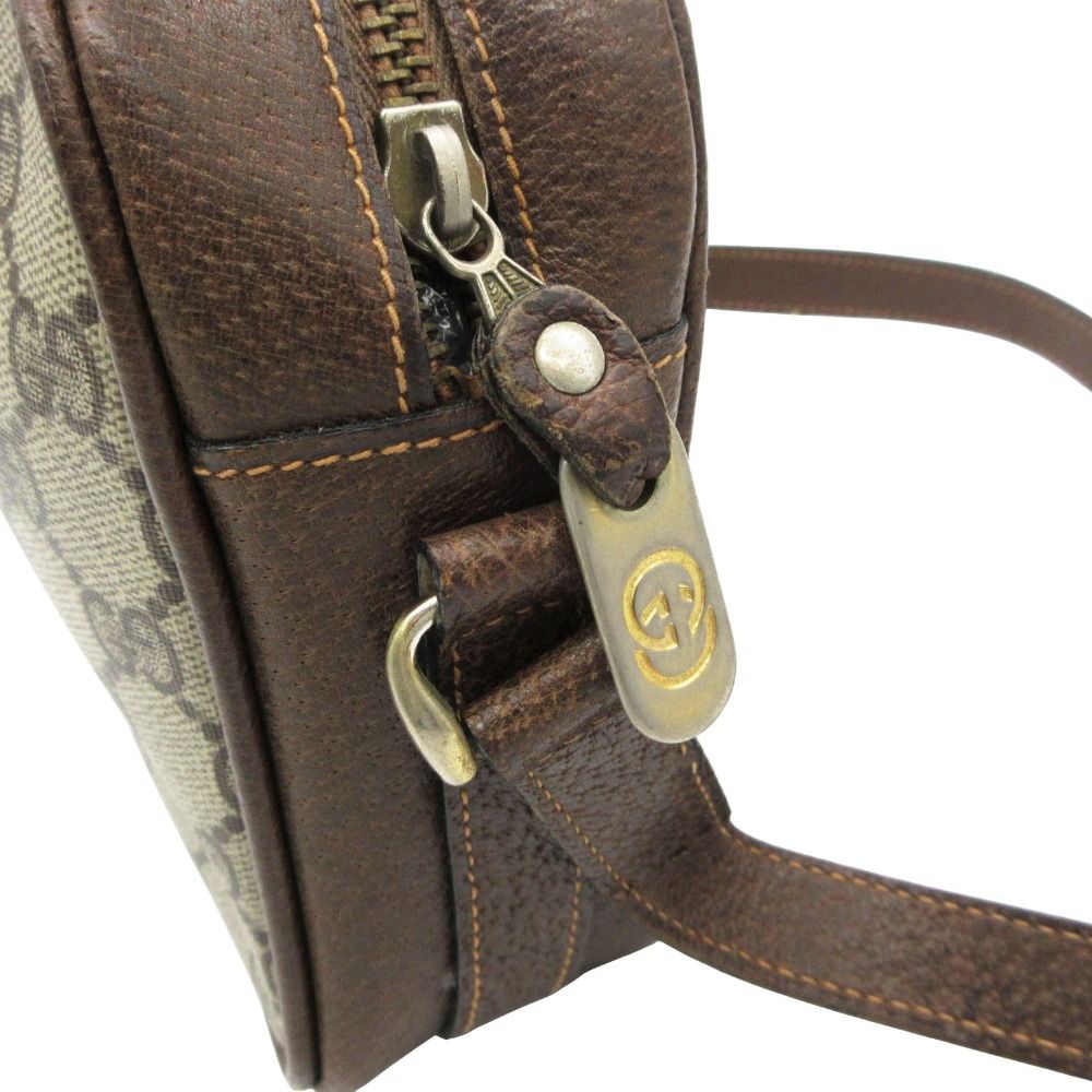 Gucci Shoulder Bag Vintage GG Supreme Brown