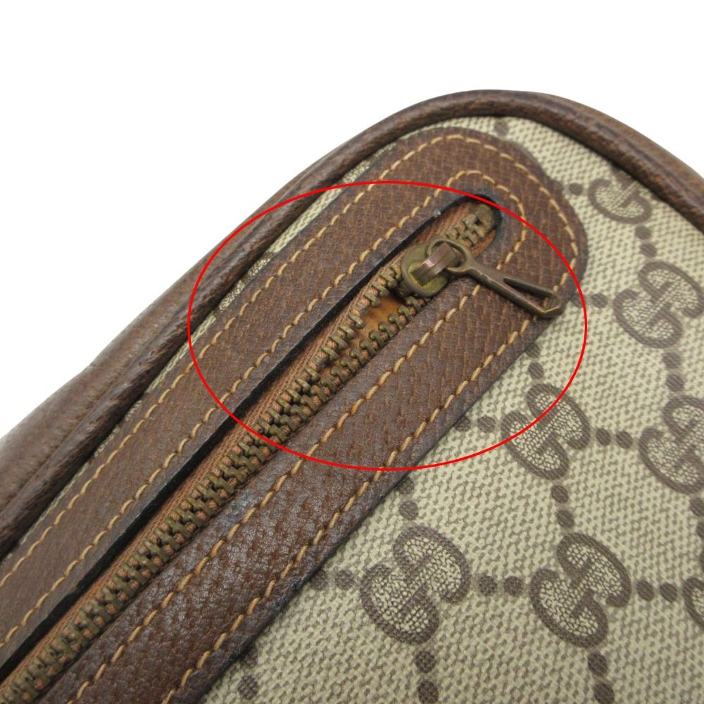 Gucci Shoulder Bag Vintage GG Supreme Brown
