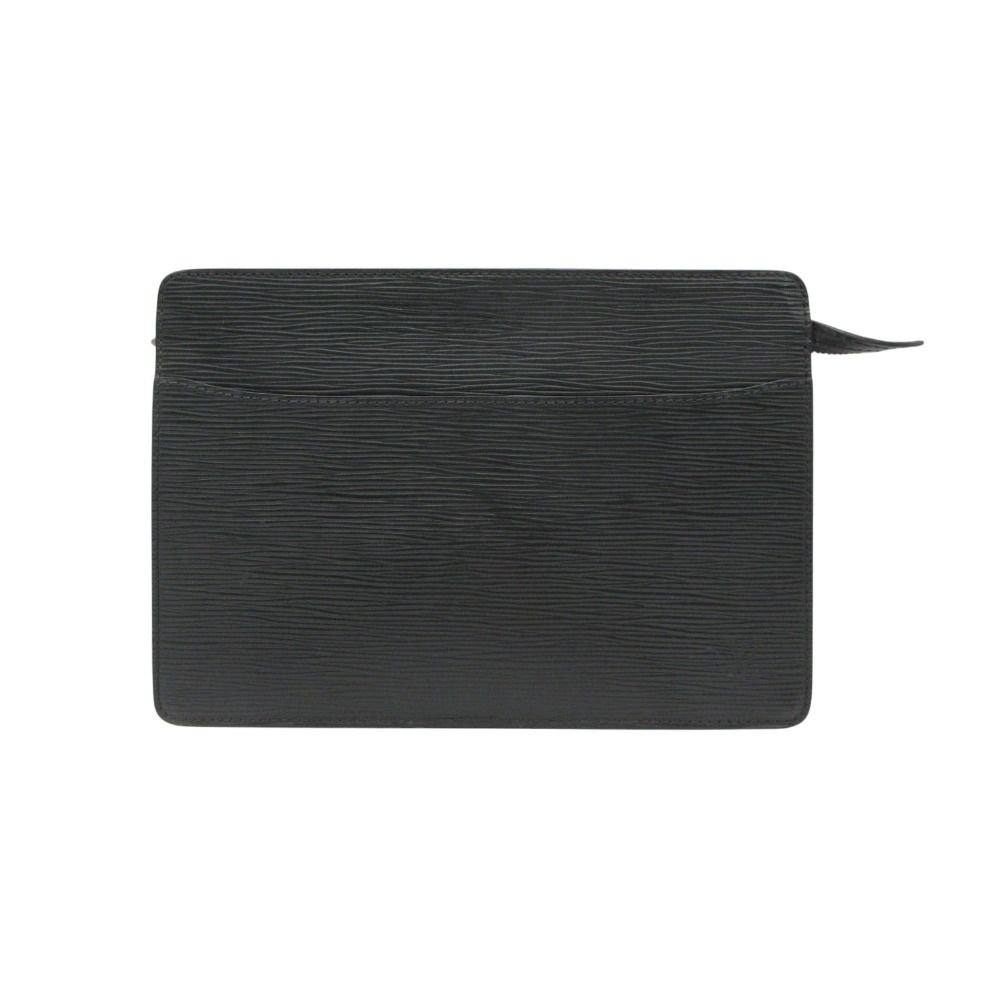 Louis Vuitton Tote Clutch Pochette Homme Epi Noir Black