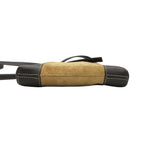 Loewe Shoulder Bag Anagram Logo Suede Flap Beige