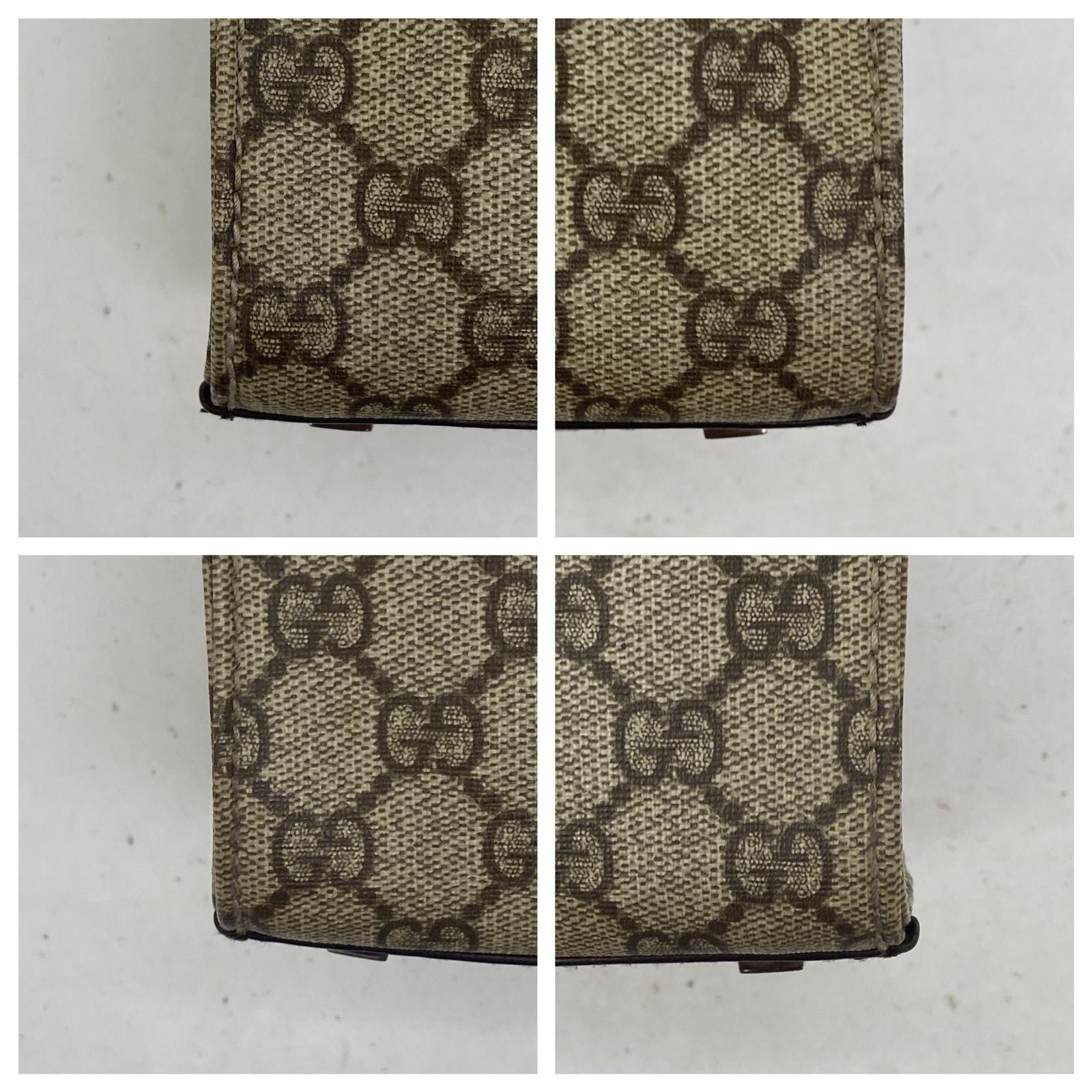 Gucci GG Supreme Canvas Tote Bag Brown — view 7
