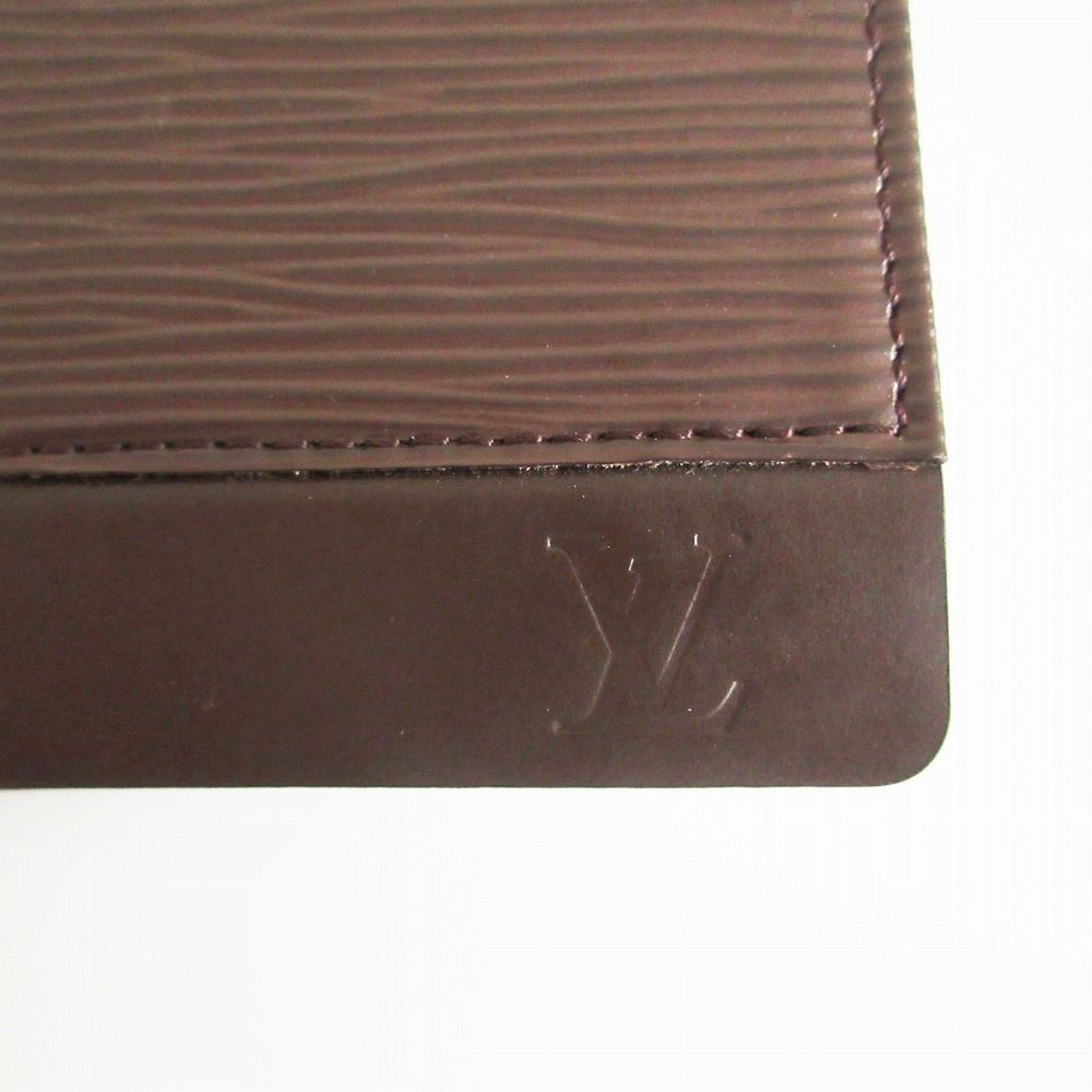 Louis Vuitton Shoulder Bag Honfleur Bag 2-Way Clutch Epi Brown