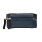 Chanel Shoulder Bag CC Filigree Small Vanity 2-Way Chain Caviar Leather Navy