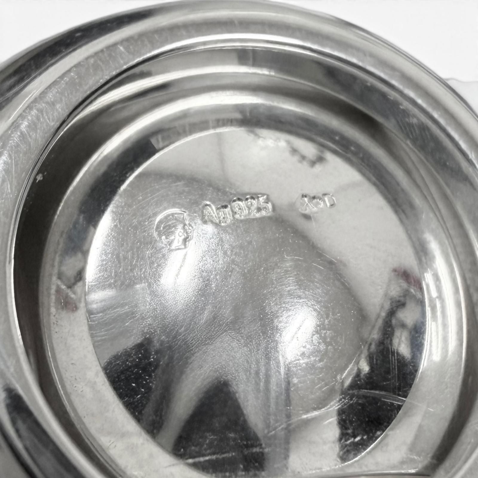 Hermes Extra Wide Series Ring Silver