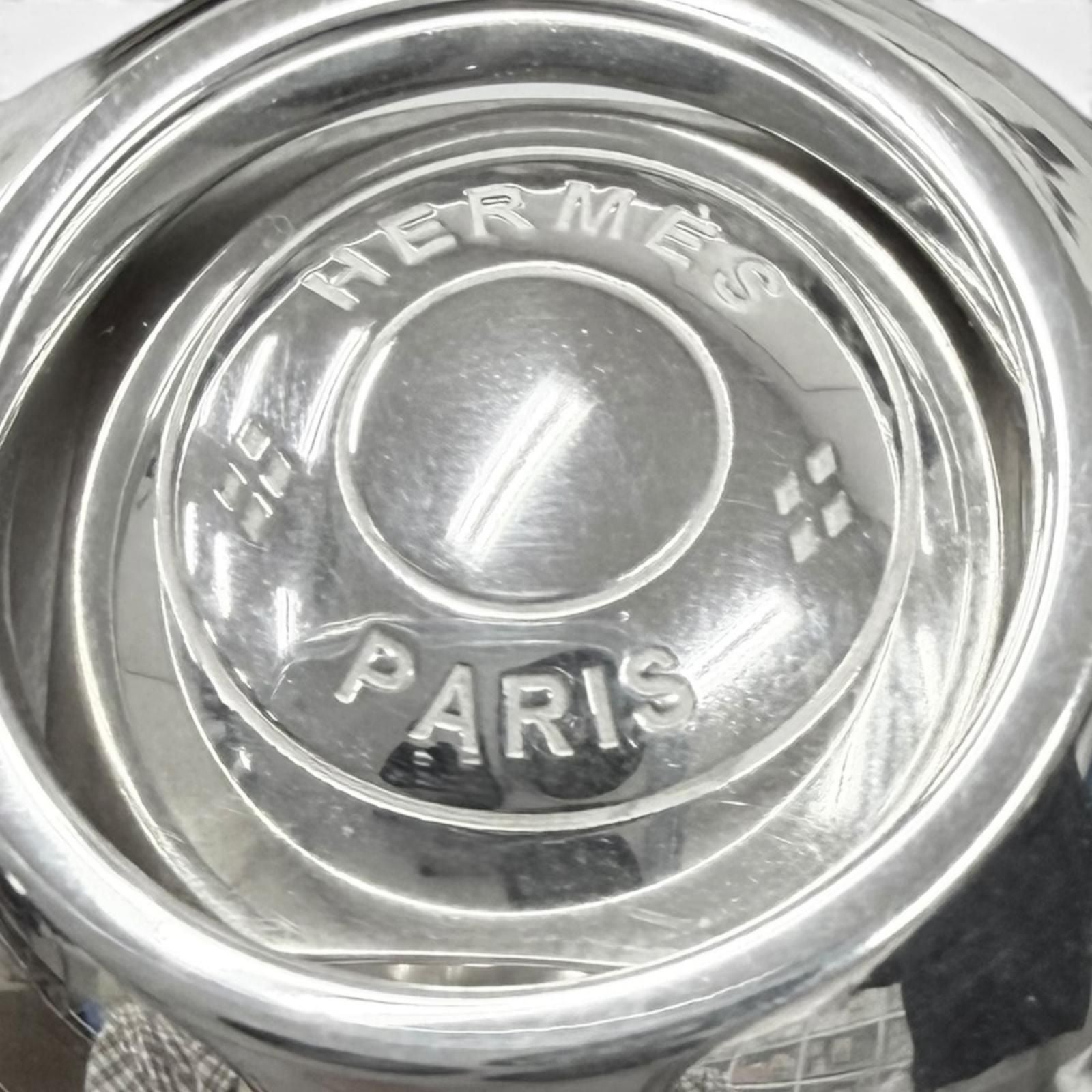 Hermes Extra Wide Series Ring Silver