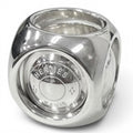 Hermes Extra Wide Series Ring Silver