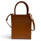 Loewe Standard Tote Tan Leather 2-Way Shoulder Bag