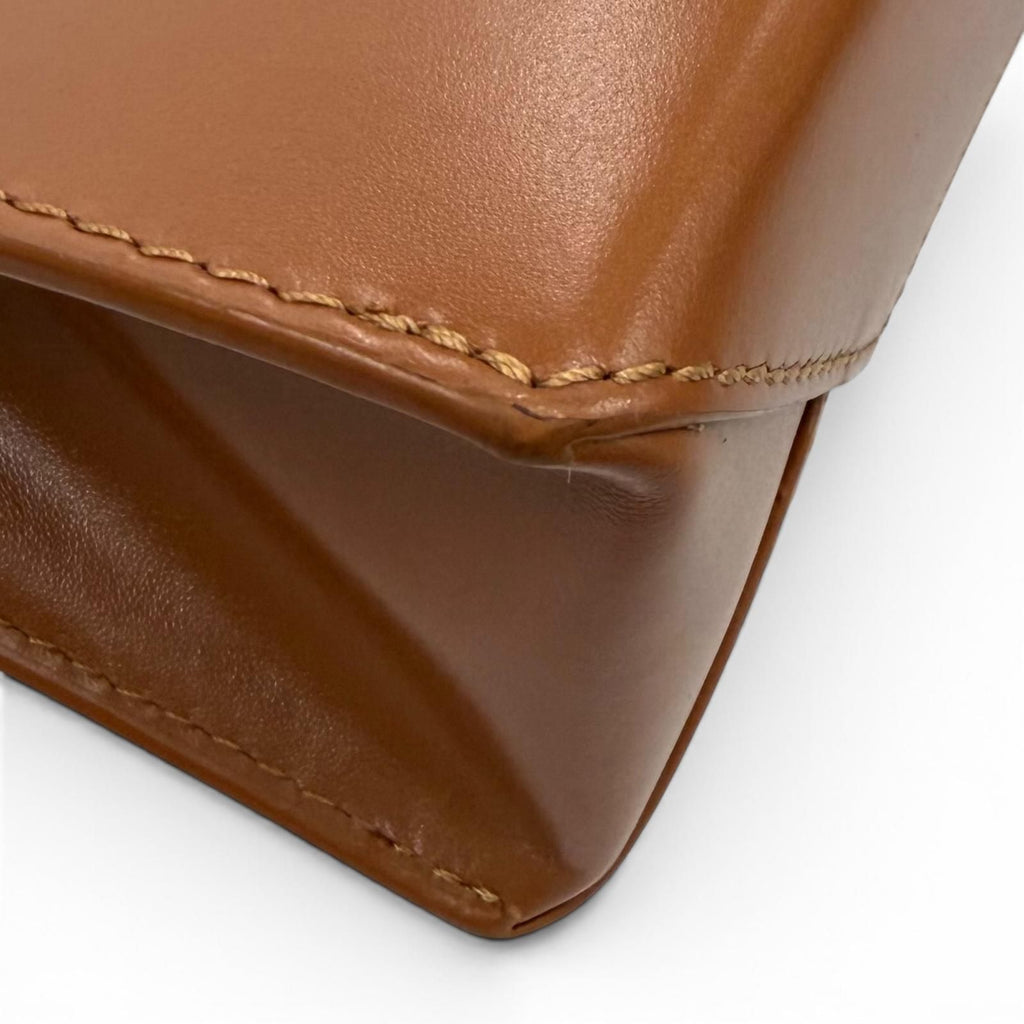 Loewe Standard Tote Tan Leather 2-Way Shoulder Bag