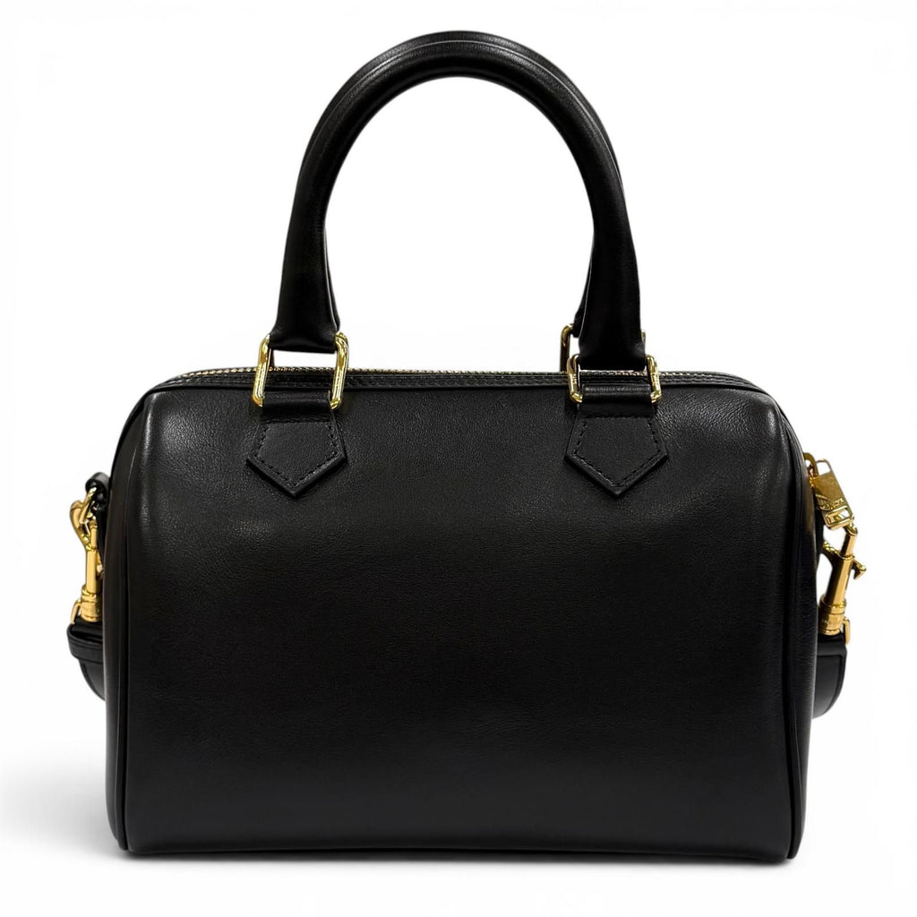 Celine Smooth Calfskin Cuir Triomphe Small Boston 2-Way Shoulder Bag