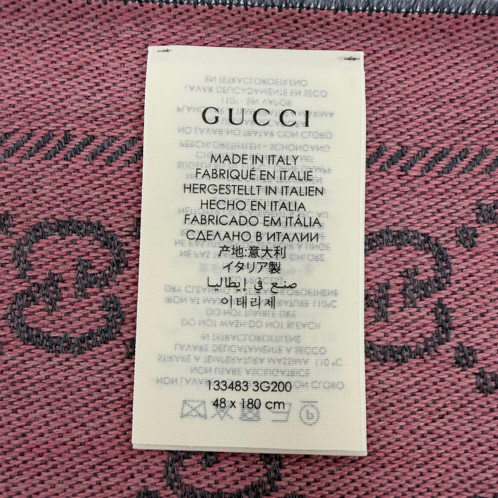Gucci 100% GG 48 180 73700 Scarf