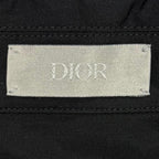 Dior Homme Couture Embroidered Shirt Logo Embroidery with Belt Long Sleeve 40 — view 7