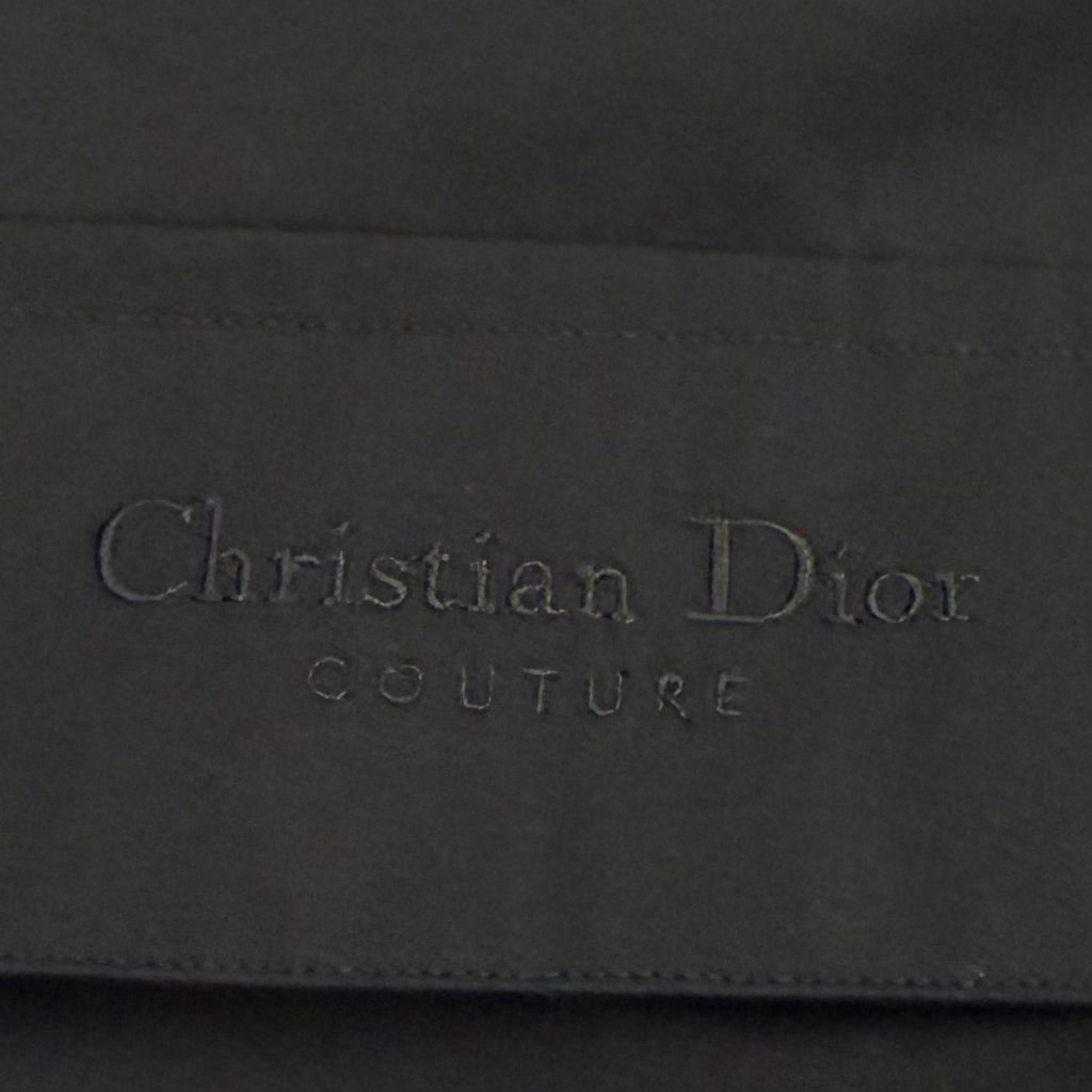 Dior Homme Couture Embroidered Shirt Logo Embroidery with Belt Long Sleeve 40 — view 5